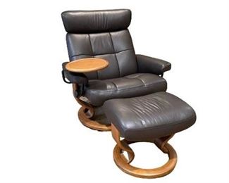 Lot 184
Ekornes Stressless Chair and Ottoman Large