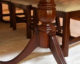 Pedestal of dining table. 