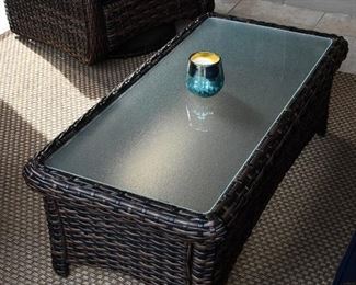 patio furniture, cocktail table