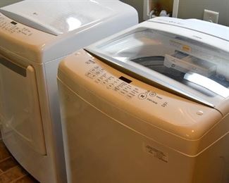 washer and dryer, LG brand