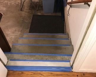Stairs Leading Down To The Garage