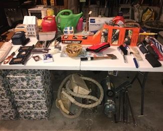 Items Located In The Garage