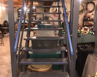 Stairs Leading Back Upstairs