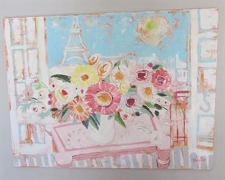 1983 - Painting by artist, Tircso. amazing color!