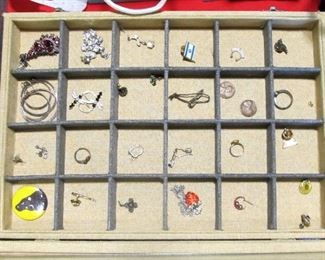 Sterling Silver, Tiffany's, Ray-Ban's & other pretty costume jewelry. * All valuable items are removed from the property nightly