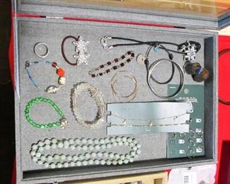 Sterling Silver, Tiffany's, Ray-Ban's & other pretty costume jewelry. * All valuable items are removed from the property nightly
