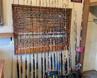 Lots of Fishing Rod and Reef 