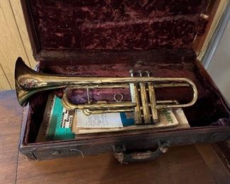 Gold Plated Trumpet 