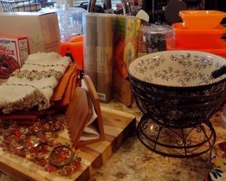 Kitchen items and decor