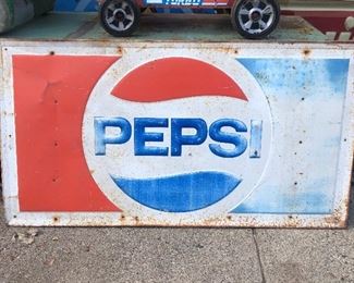 5x3ft Pepsi Sign