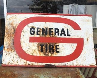 5ftx3ft General Tire Sign