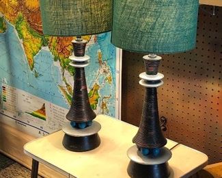 Funky MCM Plasto Lamps