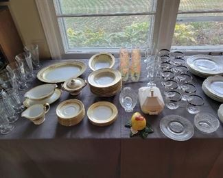 We have Noritake and other sets of China