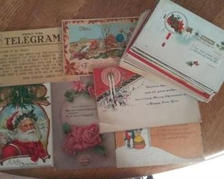 Old greeting cards