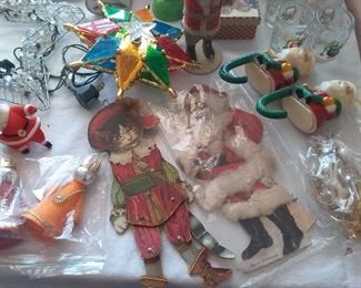 Antique Christmas decorations