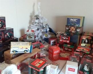 Coke, Nascar, Harley collectibles