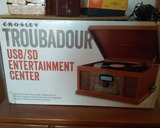 Troubadour entertainment center