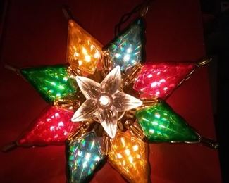 Lighted christmas decorations