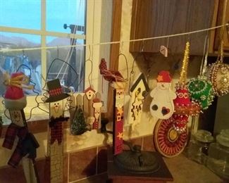 Handmade christmas ornaments