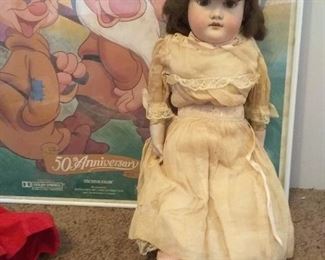 Florida bisque doll A2M 19" - TLC right foot