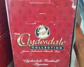 Clydesdale Collection figurines Budweiser
