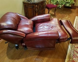The Hancock & Moore in the fully reclined position
