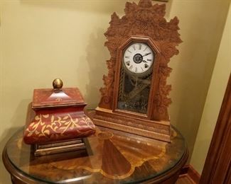 Antique gingerbread clock