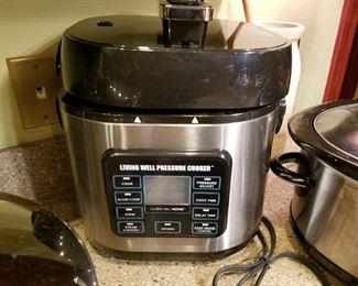 Living Well electric pressure cooker