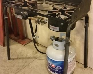 Camp Chef 'Explorer' two-burner camp stove