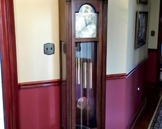 Howard Miller cherry grandfather clock