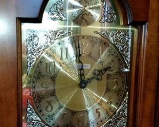 A closer look at the Howard Miller grandfather clock