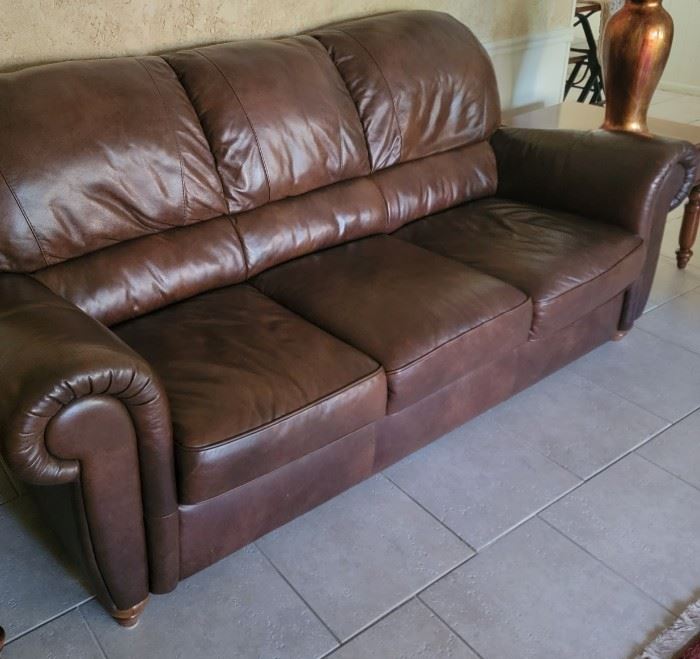 Natuzzi Edition Leather Sofa