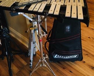 Ludwig  Xylophone with Stand and Carrying  Case