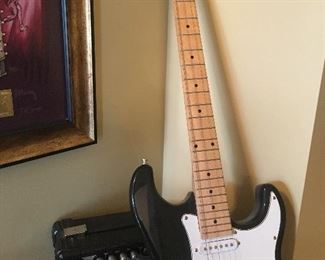 Kona Electric Guitar with Amp Serial No. LS1011980016