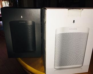New in box Sonos One speakers