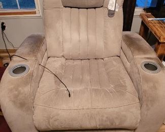 recliner that does it all, needs to be cleaned and there is another one that matches