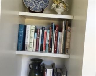 Books and decorative items