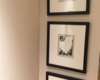 Series of three original prints