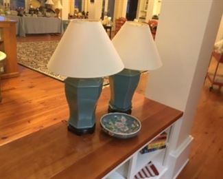 Pair of lamps