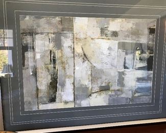 Large contemporary print