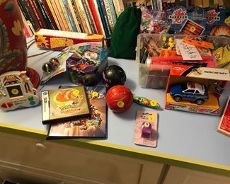 Toys, Pokemon cards, and other "stuff"