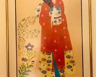 #27___$150
Pair of Geisha print framed in gold • 41 x 22