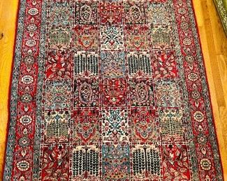 #31___$395
Persian Baktiari semi antique rug blue & red  • 6'6" X 4'5"