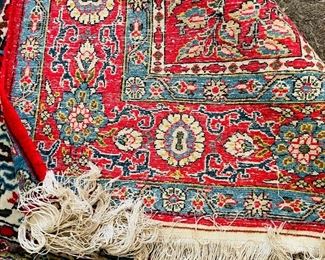 #31___$395
Persian Baktiari semi antique rug blue & red  • 6'6" X 4'5"