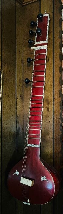 #45___$160
Indian vintage Sitart string instrument • 45 long