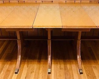 #52___$150
Three pedestal kitchen table • 29high 55wide 40deep