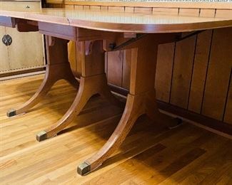#52___$150
Three pedestal kitchen table • 29high 55wide 40deep