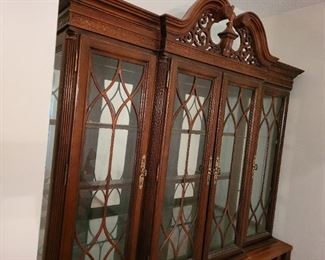 China cabinet top only wood deal $50