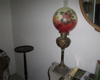 Gone with the Wind hurricane lamp