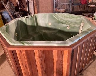 Vintage Spa Never used has a Pump